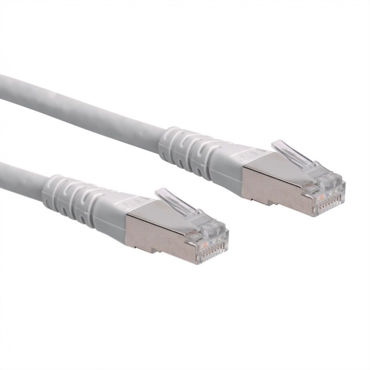 Imagine Cablu retea SFTP cat.6 Gri 0.3m, Roline 21.15.1310